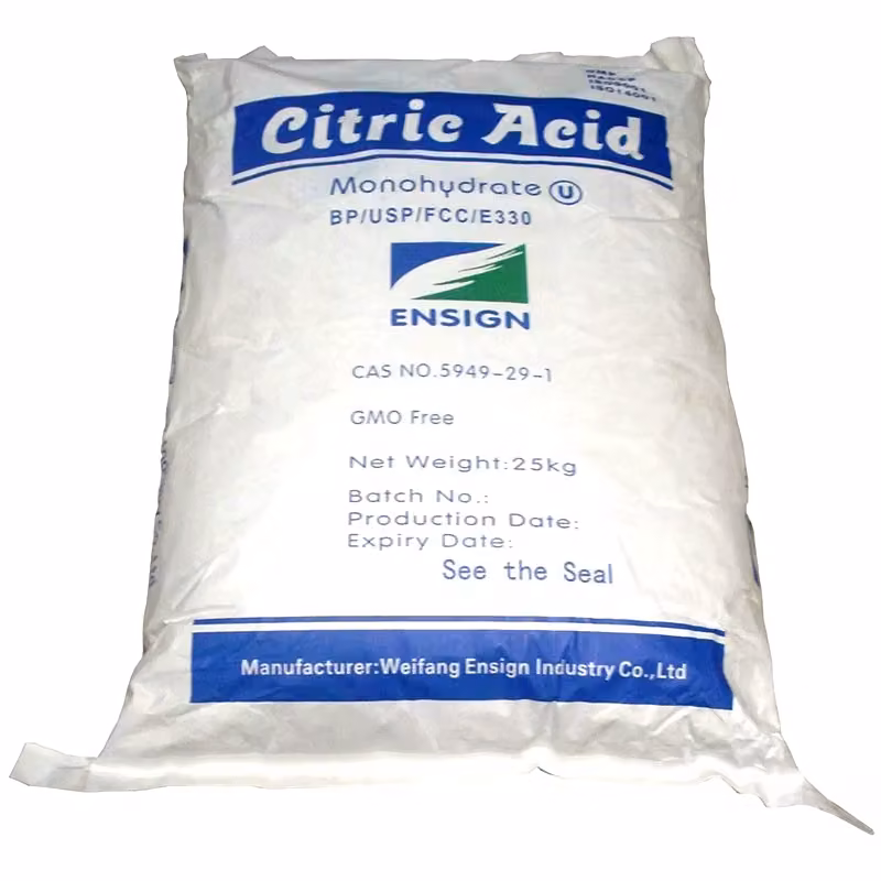 Acidulant Anhydrous Production Line of Monohydrate Price Chile Citric Acid product image