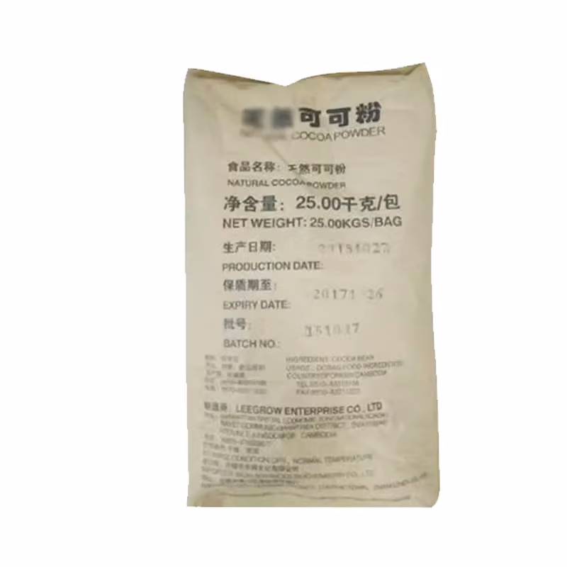 Large Quantities of Food-Grade Cocoa Powder Natural Chocolate Raw Materials for Baking Stock of Quality Food Additives Available product image