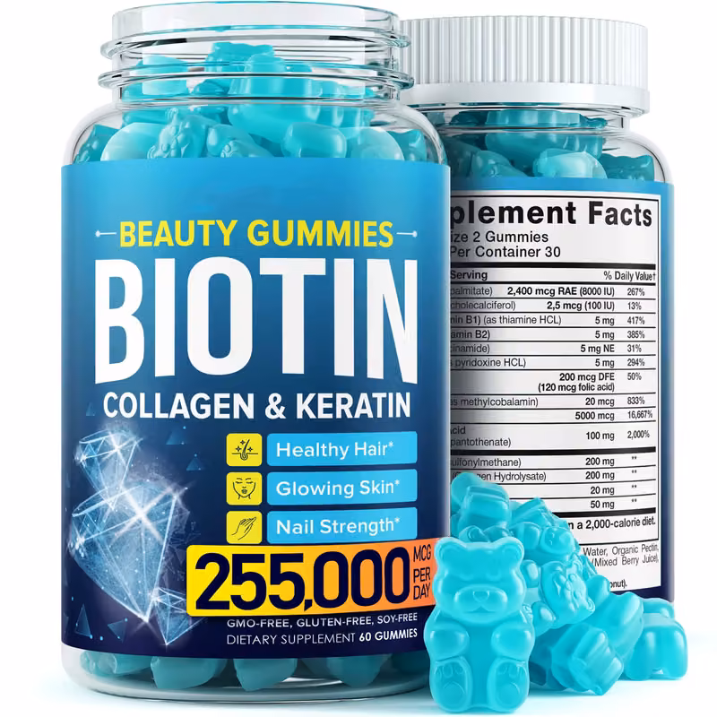 New Design Adult Vitamin Gummies for Kids Teenagers Vitamin C Gummies for Child Women Dietary Supplement Gummy Vitamin product image