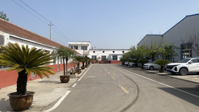 Industrial gelatin factory exterior and manufacturing site Industrial gelatin factory exterior and manufacturing site